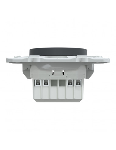 Wiser Ovalis bouton poussoir 10A zigbee Anthracite SCHNEIDER S340530W