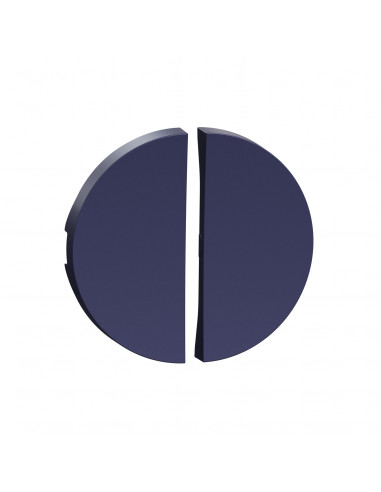 Odace Cobalt enjoliveur double va-et-vient et poussoir SCHNEIDER S550614