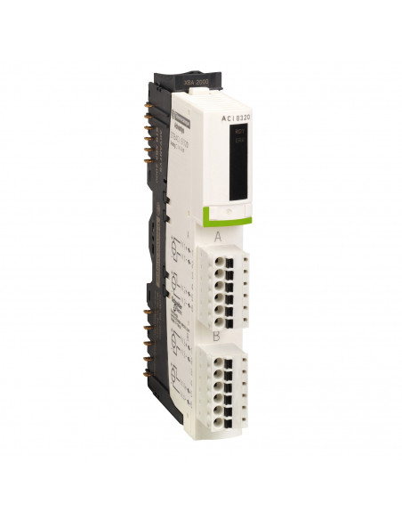 Advantys STB kit d'entrées analogiques standard 4..20mA 4E 15 bits+signe SCHNEIDER STBACI8320K