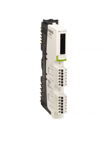 Advantys STB kit analogique standard Modicon +/- 10V 2 entrées 11bits SCHNEIDER STBAVI1270K