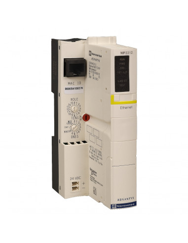 Advantys STB module d'interface réseau standard Ethernet 10Mbit/s SCHNEIDER STBNIP2212