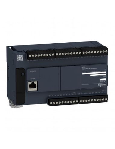 Modicon M221 contrôleur 40E/S PNP port série 24VCC SCHNEIDER TM221C40T