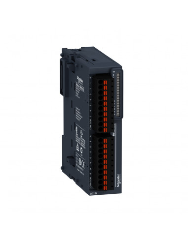 Modicon TM3 module 16 entrées 24VCC à ressort SCHNEIDER TM3DI16G
