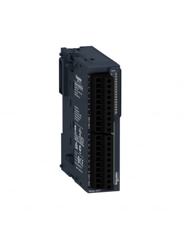 Modicon TM3 module 16 sorties TOR relais 2A à vis SCHNEIDER TM3DQ16R