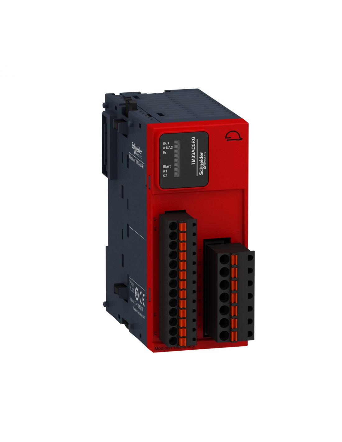 Modicon TM3 module sécurité contrôle AU/inter cat. 3 SIL2 24VCC ressort ...