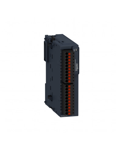 Modicon TM3 module 4 entrées température sonde ou -10-0-10V 0/4-20mA ressort SCHNEIDER TM3TI4G