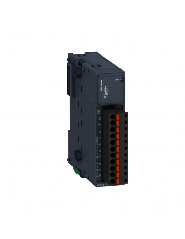 Modicon TM3 module mixte 2 entrées temp. sonde ou -10-0-10V 0/4-20mA ressort SCHNEIDER TM3TM3G