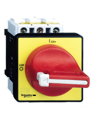 TeSys VCD inter.-sectionneur 3P 690V 40A poignée rouge cadenassable SCHNEIDER VCD2