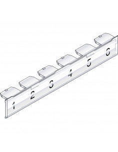 Infraplus-MP Porte etiquette transpa. SCHNEIDER VDI9907