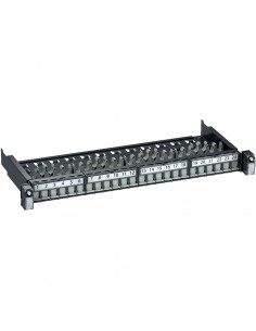 Actassi panneau 19p évolution 1U 24 ports équipé RJ45 S-One FTP Cat 6 SCHNEIDER VDIG118241B60