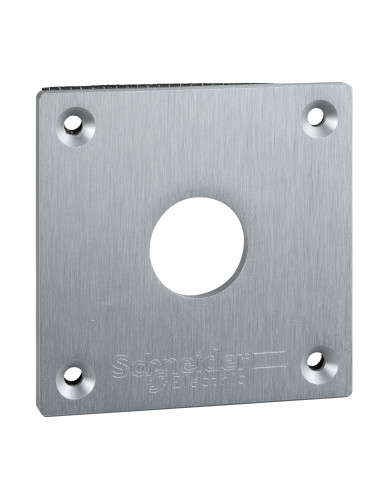 Harmony XAPE plastron percé métallique 1 perçage SCHNEIDER XAPE301