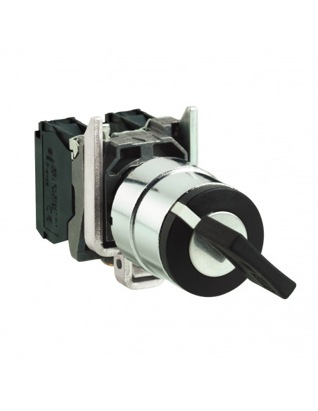 Harmony XB4 bouton à clé 3131A diam. 22 2 pos fix retr G 2F vis étrier SCHNEIDER XB4BG2320