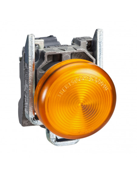 Harmony XB4 voyant lumineux DEL Atx diam. 22 orange 24V vis étrier SCHNEIDER XB4BVB5EX