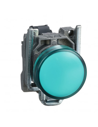 Harmony XB4 voyant lumineux DEL diam. 22 vert 120V vis étrier SCHNEIDER XB4BVG3