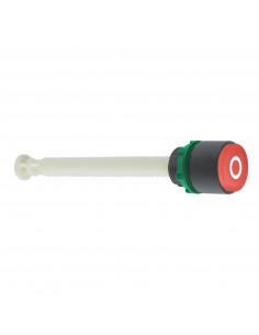 Harmony XB5 bouton pouss RAZ diam. 22 course 17/120 dépassant marqué rouge SCHNEIDER XB5AL84101