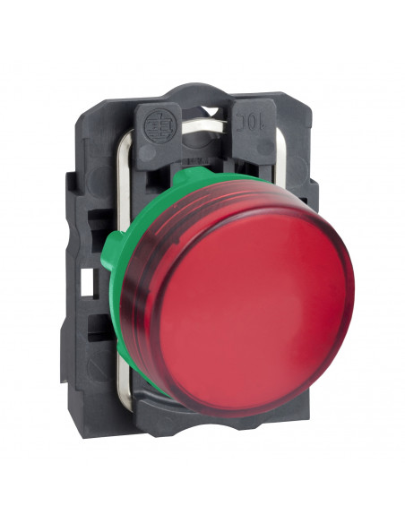 Harmony XB5 voyant lumineux DEL diam. 22 rouge 230V vis étrier SCHNEIDER XB5AVM4
