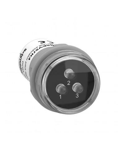 Harmony XB5 Voyant de présence 3 phases LED rouge vert jaune 400VAC SCHNEIDER XB5EV57K4