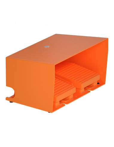 Preventa XPER inter. à pied double avec capot métal.- orange 2O+2F SCHNEIDER XPER3100D