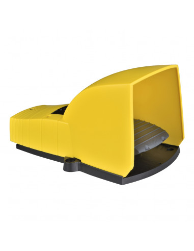 Preventa XPEY inter. à pied simple avec capot plast.- jaune 2O+2F SCHNEIDER XPEY311