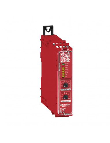 Harmony XPSU-Module de sécurité-Estop protection OSSD PNP/PNP 24 VDC-à vis SCHNEIDER XPSBAT12A1AP