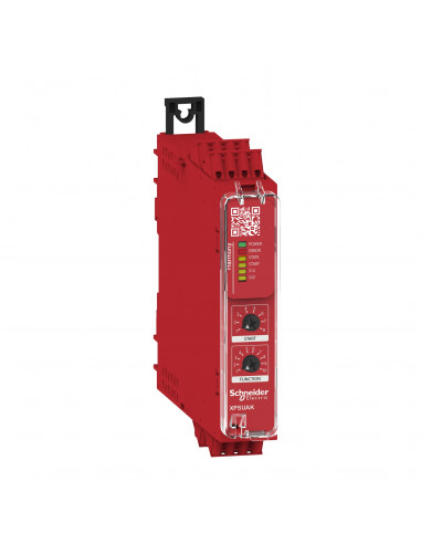 Preventa XPSU module sécurité multifonctions Cat4 2F 1O 24V ressort SCHNEIDER XPSUAK12AC