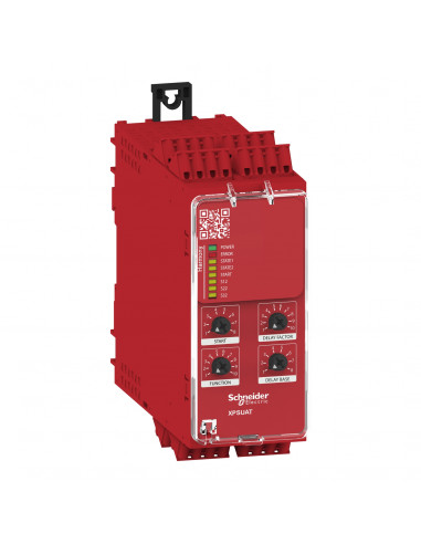 Preventa XPSU module sécurité multifonctions Cat4 6F 1O 24V ressort SCHNEIDER XPSUAT13A3AC