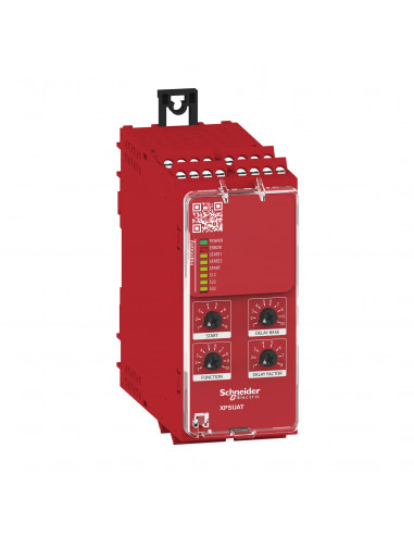 Preventa XPSU module sécurité multifonctions Cat4 6F 1O 24V vis SCHNEIDER XPSUAT13A3AP