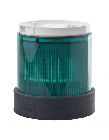 Harmony XVB élément lumin. diam. 70 DEL fixe avec diffuseur 24VACDC vert SCHNEIDER XVBC2B3D