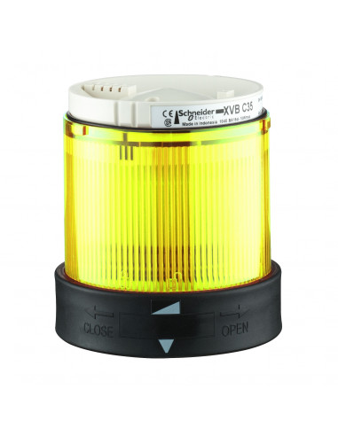 Harmony XVBC élément lumineux fixe jaune 230Vca SCHNEIDER XVBC2M8