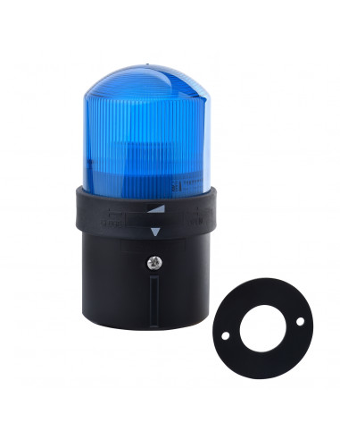 Harmony XVB balise complète feu fixe bleu BA 15d 250V max -IP65 SCHNEIDER XVBL36