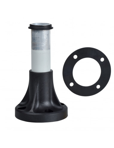 Harmony XVB tube support+pied de fixation L 80mm aluminium SCHNEIDER XVBZ02A