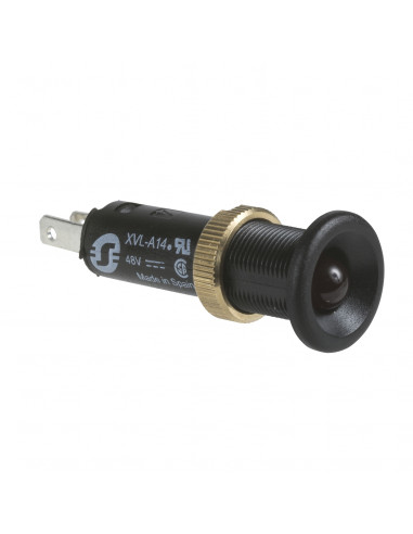 Harmony XVLA voyant rond diam. 8 IP40 rouge DEL intégrée 24V cosses SCHNEIDER XVLA134