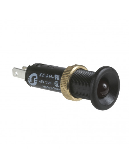 Harmony XVLA voyant rond diam. 8 IP40 rouge DEL intégrée 24V cosses SCHNEIDER XVLA134