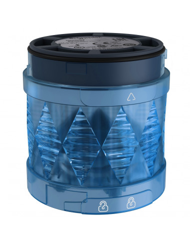 Harmony XVU élément lumineux diam. 60 DEL fixe 24VDC bleu SCHNEIDER XVUC26