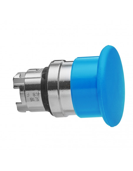 Harmony tête de coup de poing diam.  40 mm diam. 22 bleu SCHNEIDER ZB4BC6