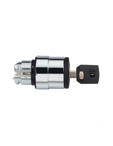 Harmony XB4 tête bouton tournant à clé spec diam. 22 3 pos fix retr GD SCHNEIDER ZB4BG5K
