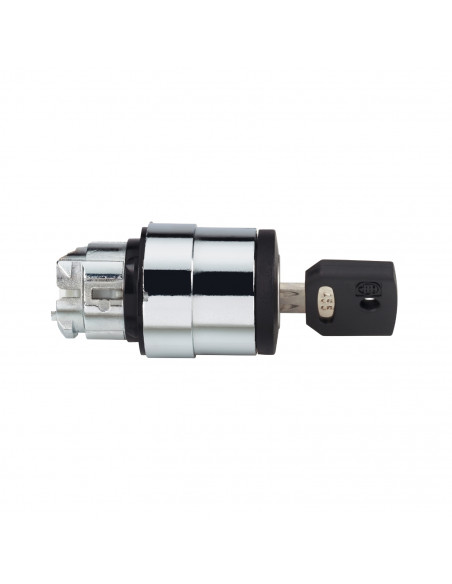 Harmony XB4 tête bouton tournant à clé 455 diam. 22 2 pos à rap. retr G SCHNEIDER ZB4BG6