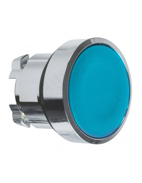 Harmony XB4 tête bouton pousser-pousser diam. 22 bleu SCHNEIDER ZB4BH06