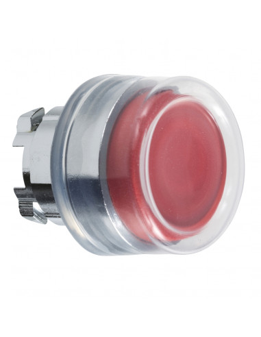 Harmony tête de bouton poussoir + capuchon IP69K diam. 22 rouge SCHNEIDER ZB4BP4