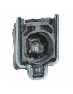 Corps de bouton lumineux Harmony diam.22 blanc LED intégrée 1F SCHNEIDER ZB4BW0G11