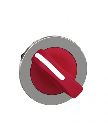 Harmony XB4 tête bouton tournant manette flush 2 posit fixes rouge SCHNEIDER ZB4FD204