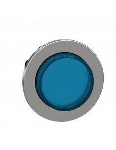 Harmony XB4 tête bouton poussoir lum DEL flush dépassant bleu SCHNEIDER ZB4FW163 2
