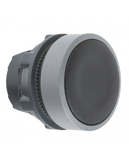 Harmony XB5 tête de bouton poussoir diam. 22 col grise noir vis étrier SCHNEIDER ZB5AA2C0