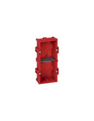 BOITE MACONNERIE MONOBLOC 2 POSTES PROF 40 MM DIM:150X71MM LEGRAND 090532