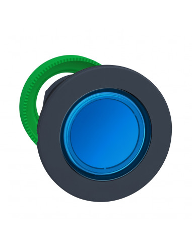 Harmony XB5 tête bouton poussoir à impulsion flush pour étiq bleu SCHNEIDER ZB5FA68