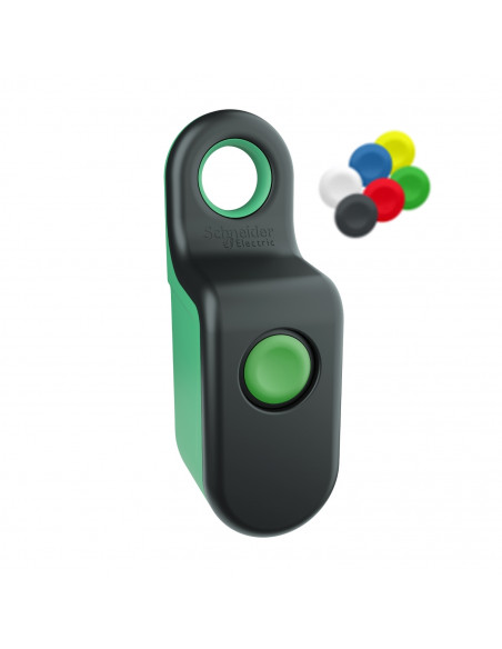 Harmony boîte 1 bouton à action simple émetteur sans fil sans pile SCHNEIDER ZBRM21A0