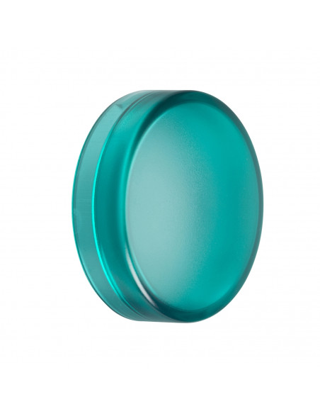 Harmony cabochon lisse pour voyant BA9s diam. 22 vert SCHNEIDER ZBV013
