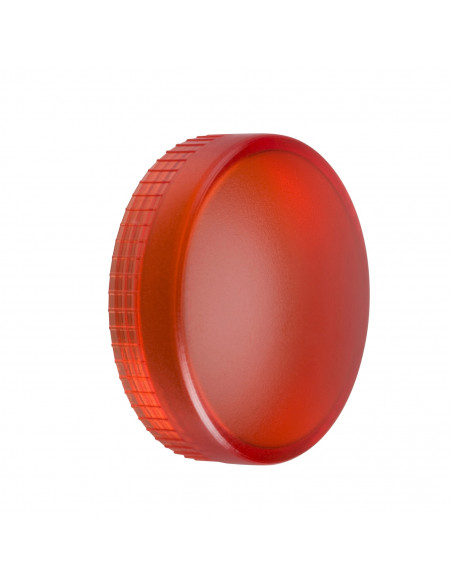 Harmony cabochon lisse pour voyant BA9s diam. 22 rouge SCHNEIDER ZBV014