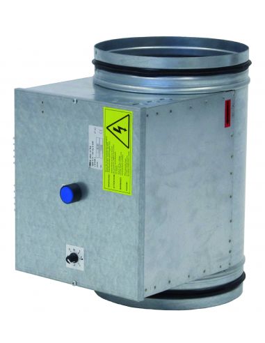 Batt élec triphasée D 400 mm puissance 6 kW régulée pour CAD COMPACT ADVANCED MBE-400/60T-R 2/400V S&P UNELVENT 680330