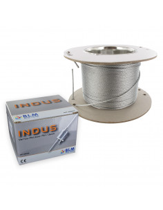 Lot de 100 verrou INDUS PM + 150m filin 1.5mm BLM 616153